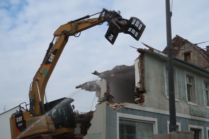 Abriss Blumentorstraße 4, Karlsruhe-Durlach